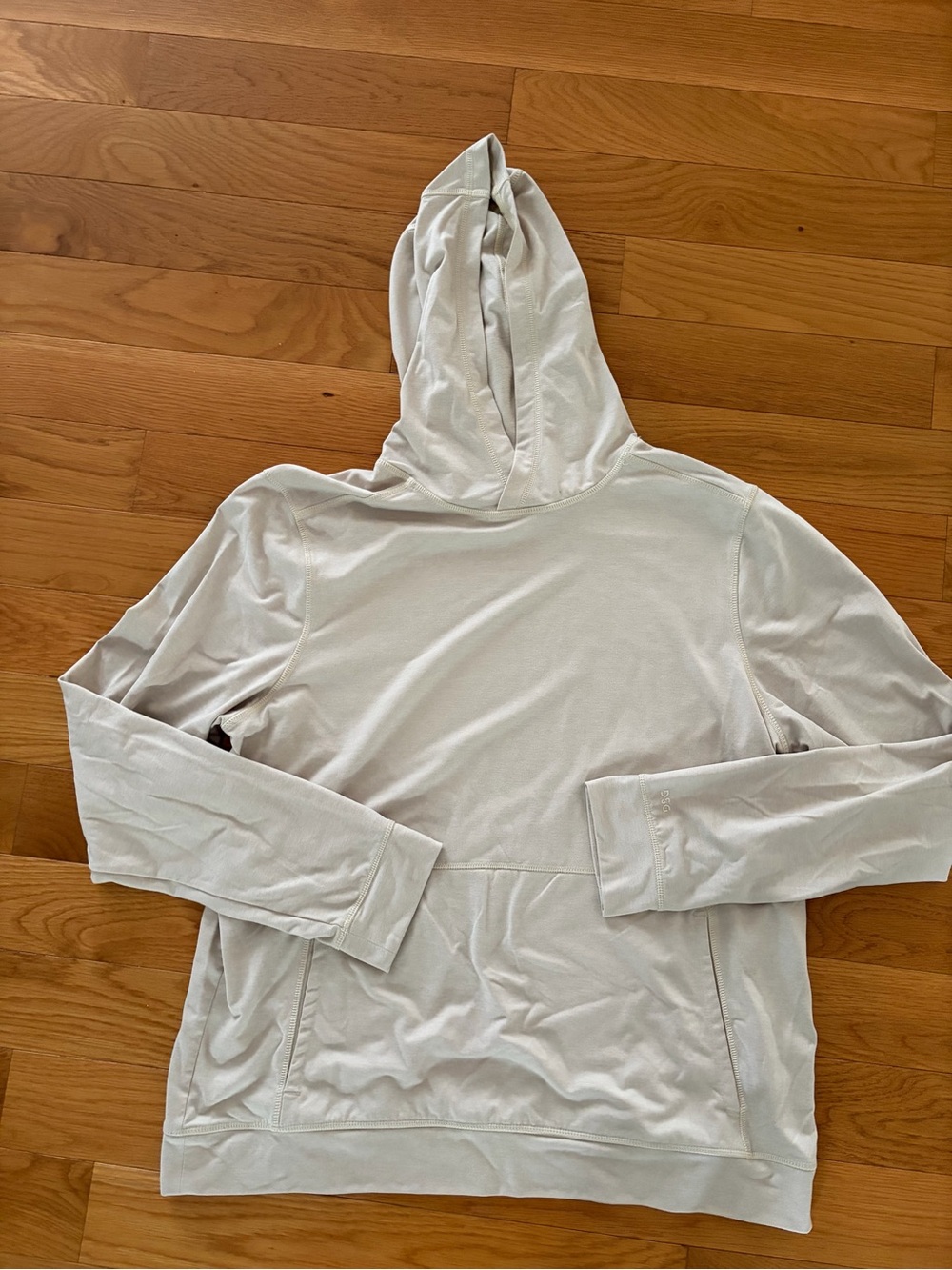 DSG Men's Light beige Hooded Pullover